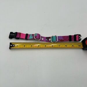Pawsitive Pink and Purple Blue Adjustable Dog Collar NWOT